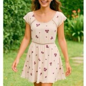 Free People - Summer Mini Floral Dress - Size 6